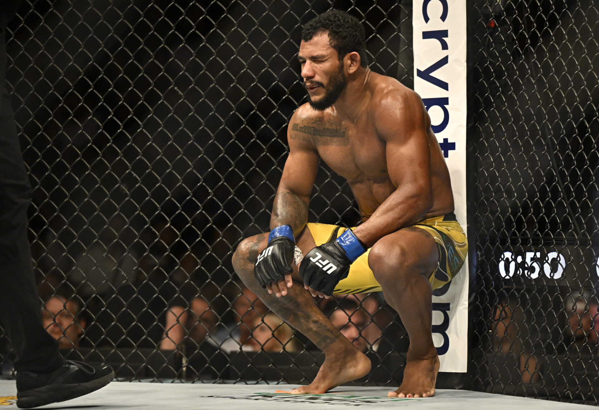 Karate Combat Chaos: President Chokes Out Cornerman & A Vicious Switch Kick KO [VIDEOS]