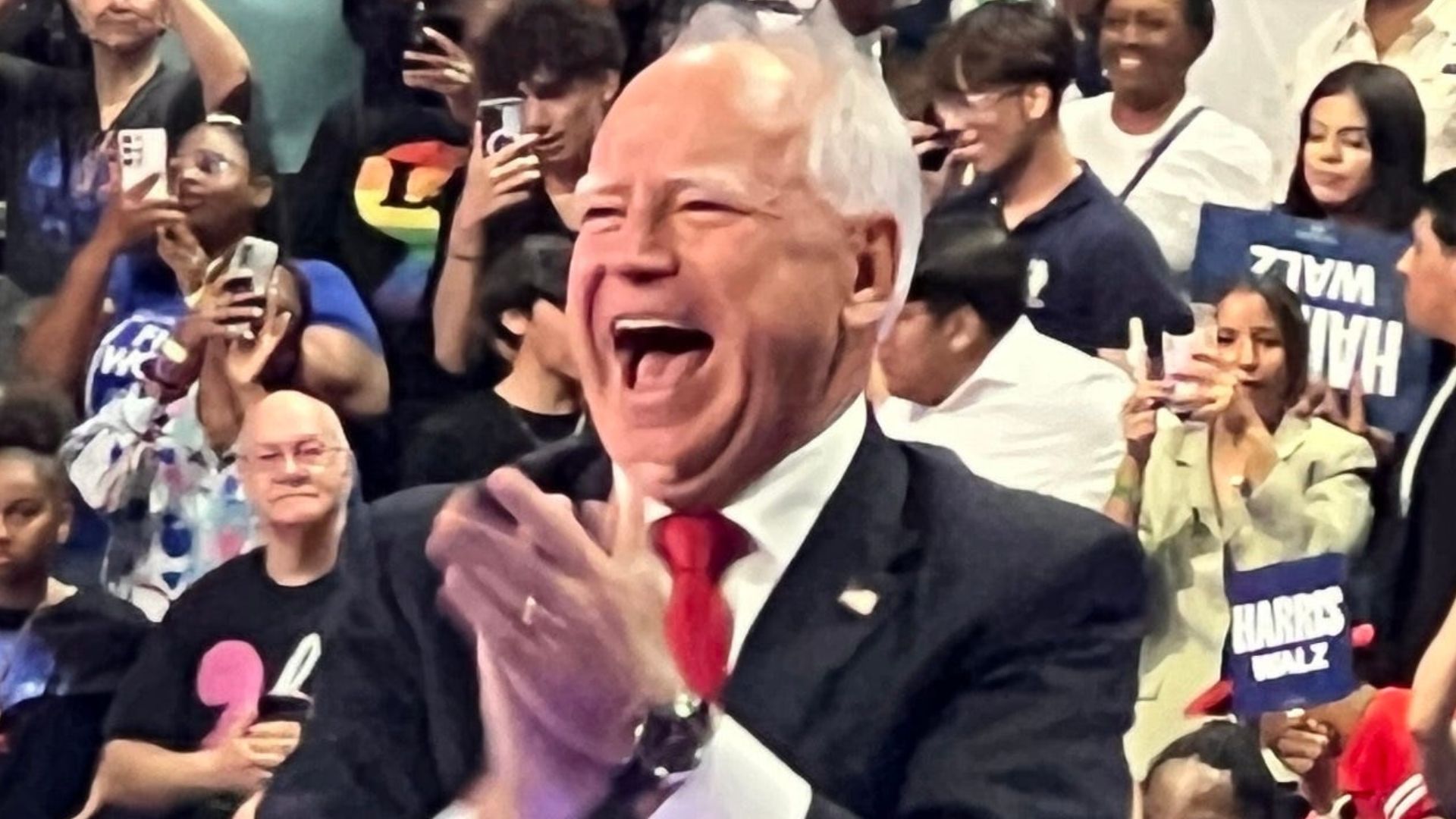 Tim ‘Bozo’ Walz Celebration of Tesla Stock Drop Gets Even Worse [WATCH]
