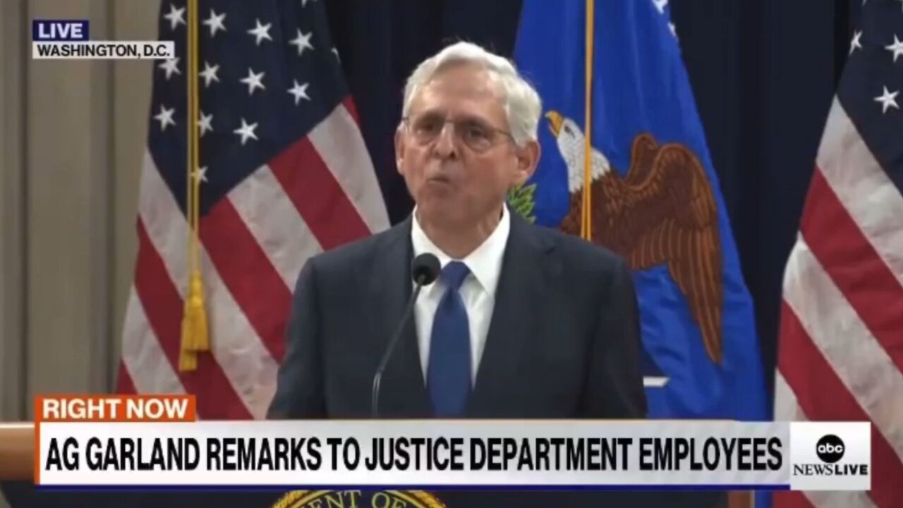 Merrick Garland Gets Torched Over Weaponization Of Government Comments | Sean Parnell