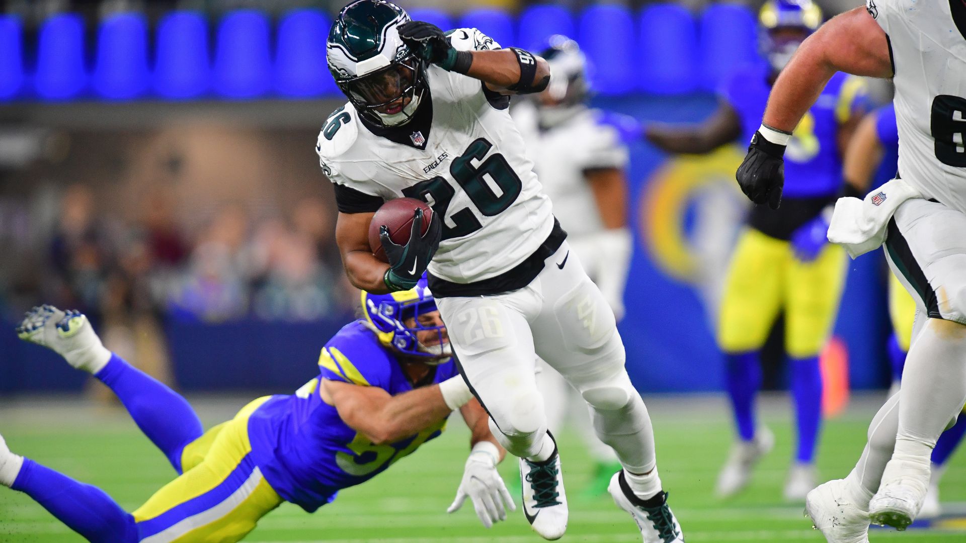 Eagles’ Saquon Barkley Needs Just 268 Yards for History, Eric Dickerson Roots Against Him