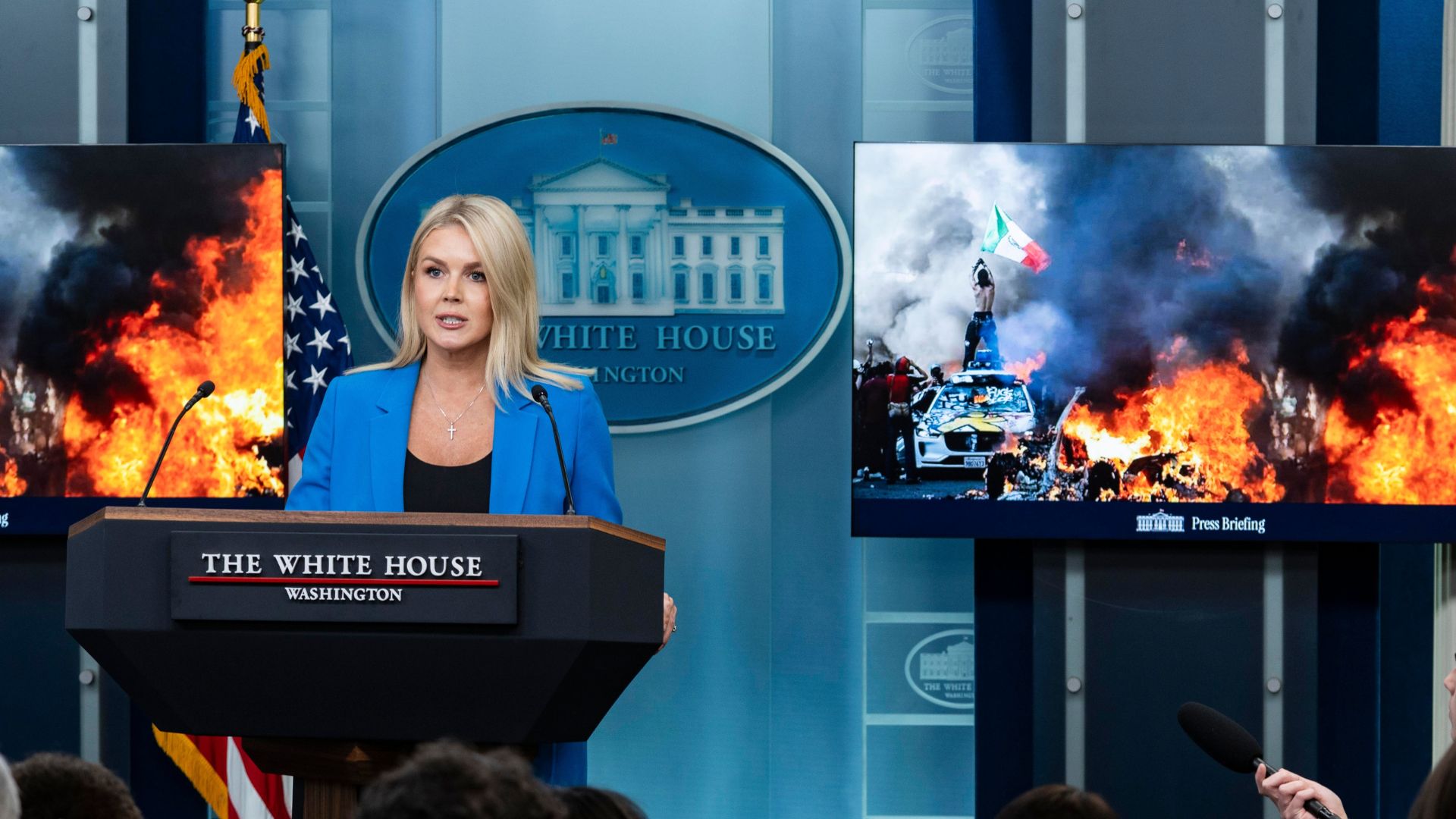 Karoline Leavitt Lights Up Reporter Like Rioters Light Up Los Angeles [WATCH]
