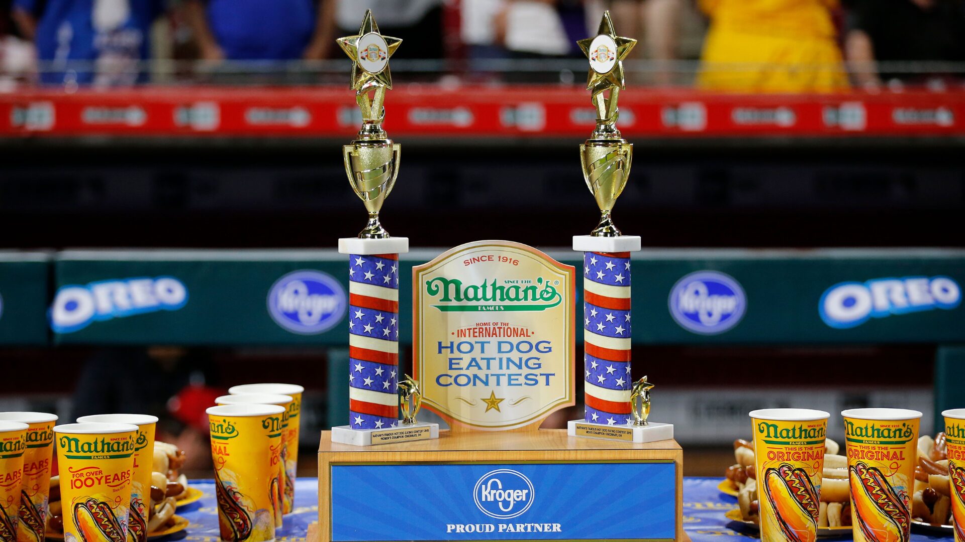 Joey Chestnut Reclaims Nathan’s Hot Dog Eating Title in Patriotic Independence Day Return [WATCH]